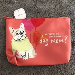 NWT** Hallmark dog mom cosmetic/travel bag